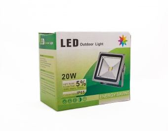 Светодиодный прожектор LED 20 ватт RGB с пультом
